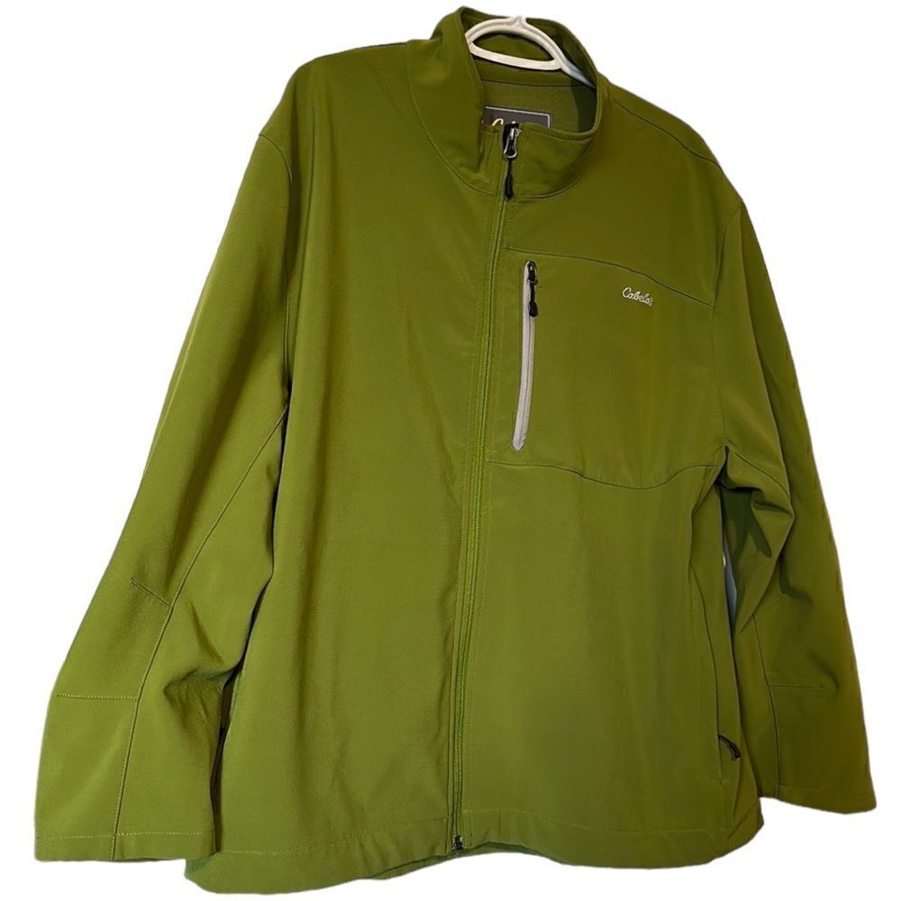 CABELA'S
Olive Green Shell Performance Jacket XL Mens/womens functional jacket - Picture 1 of 15